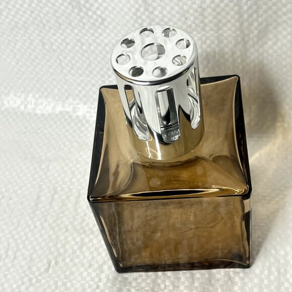 Lampe Berger Paris brown Glass Catalytic Home Fragrance Lamp 3" square - Picture 11 of 12